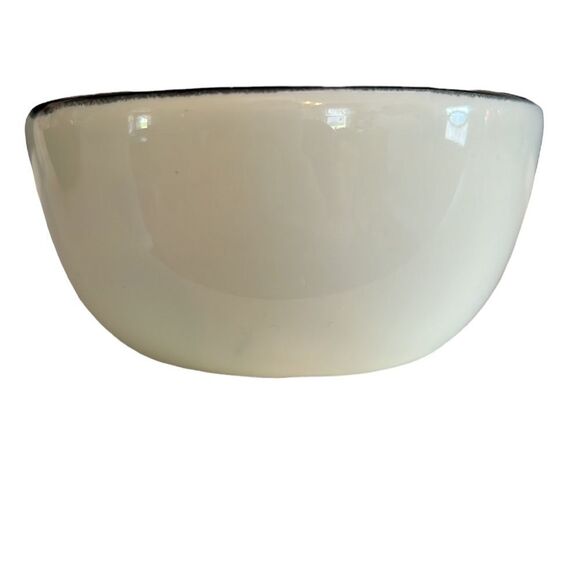 Small Bowls Floor 9 Boho Chic Feathers Accent Matching Dip Sauce Set of Two 4” - Picture 4 of 11